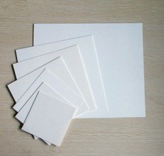 Alumina Ceramic Insulator Sheet High Temperature Resistance Thermal Conduct