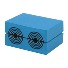 Roxtec CM20W40, 0.138 to 0.65″ Diameter Cable, Rubber, 2-Cable, CM Module, 1pc