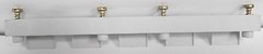 Wöhner 01915 Universal Busbar Support System 5-Pole 40mm Wohner Bus Bar