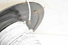 Mil Spec M27500-22TE4T14 White ETFE Jacket 22AWG Shielded Cable 10 FT. PER SALE
