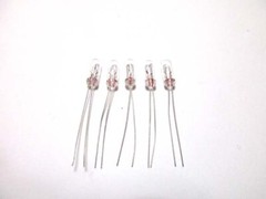 New (5) 8 Volt 50ma Light Bulbs are very small 3mm