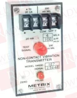 METRIX VIBRATION 5465E-127 / 5465E127 (NEW NO BOX)