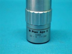 Mitutoyo M Plan Apo 2 0.55 378-801 Microscope Objective Lens Made in Japan