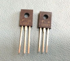10 PAIRS OF 2SA1360 + 2SC3423 BY TOSHIBA TO126