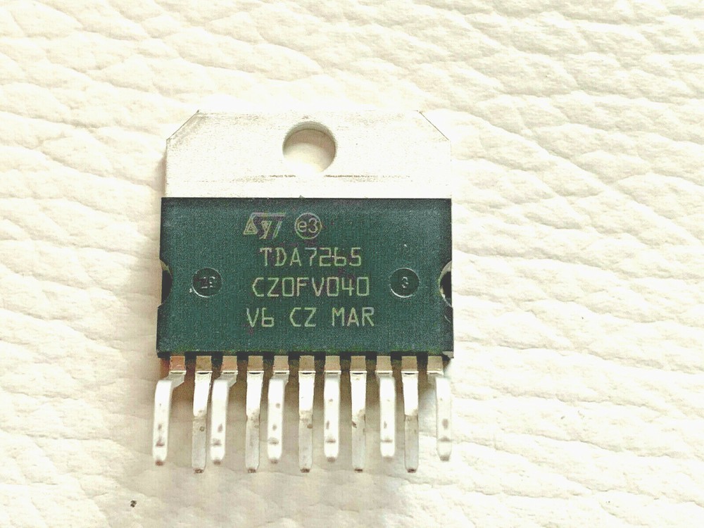 4 Pieces | TDA7265 25+25W Stereo Amp with Mute & Stand By New Original SGS