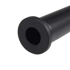 Cord Boot Protector Cable Sleeve Rubber 69mm Length Black 5 Pcs