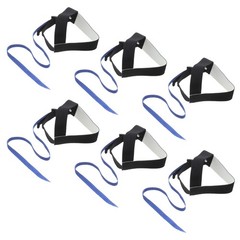 6pcs ESD Anti Static Foot Heel Straps Wrist Strap Band Adjustable Black