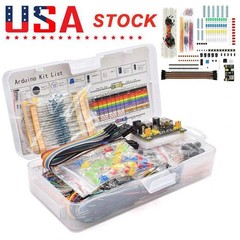 Electronics Component Basic Kit with 830 tie-points Breadboard Resist for UNO R3