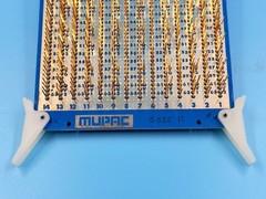 Vintage Mupac 3332 IC Wire Wrap Prototype Board 1981 Gold Pin/Sold As Is