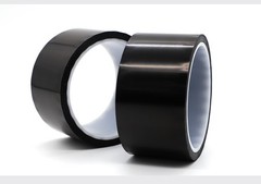 Black Kapton Polyimide Tape Heat Resistant Adhesive Insulation 3mm – 200mm Width