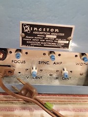 Vintage Kingston Absorption Analyzer VS4-C1 Kingston Electronic Corporation