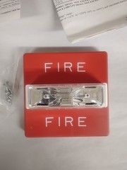 Cooper Wheelock Fire Alarm RSS-24MCW-FR Horn Strobe. New