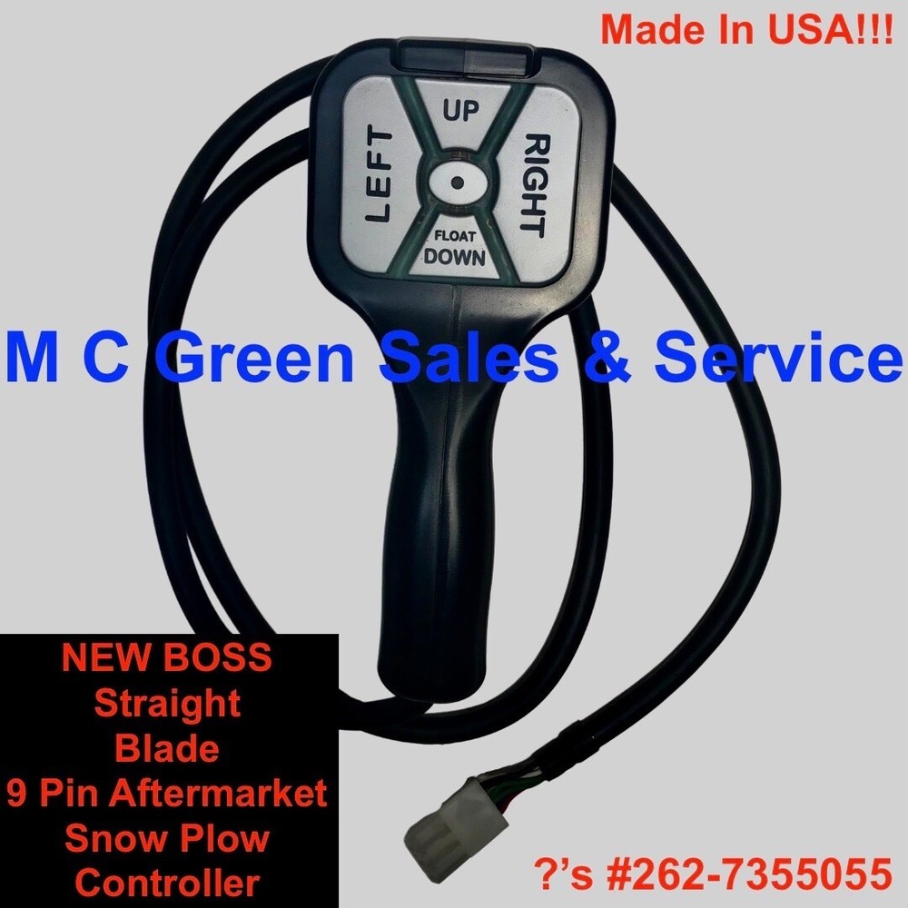 NEW STB09602 BOSS HANDHELD STRAIGHT BLADE PLOW CONTROLLER SMART TOUCH 2 STB3298