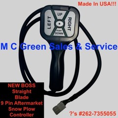 NEW STB09602 BOSS HANDHELD STRAIGHT BLADE PLOW CONTROLLER SMART TOUCH 2 STB3298