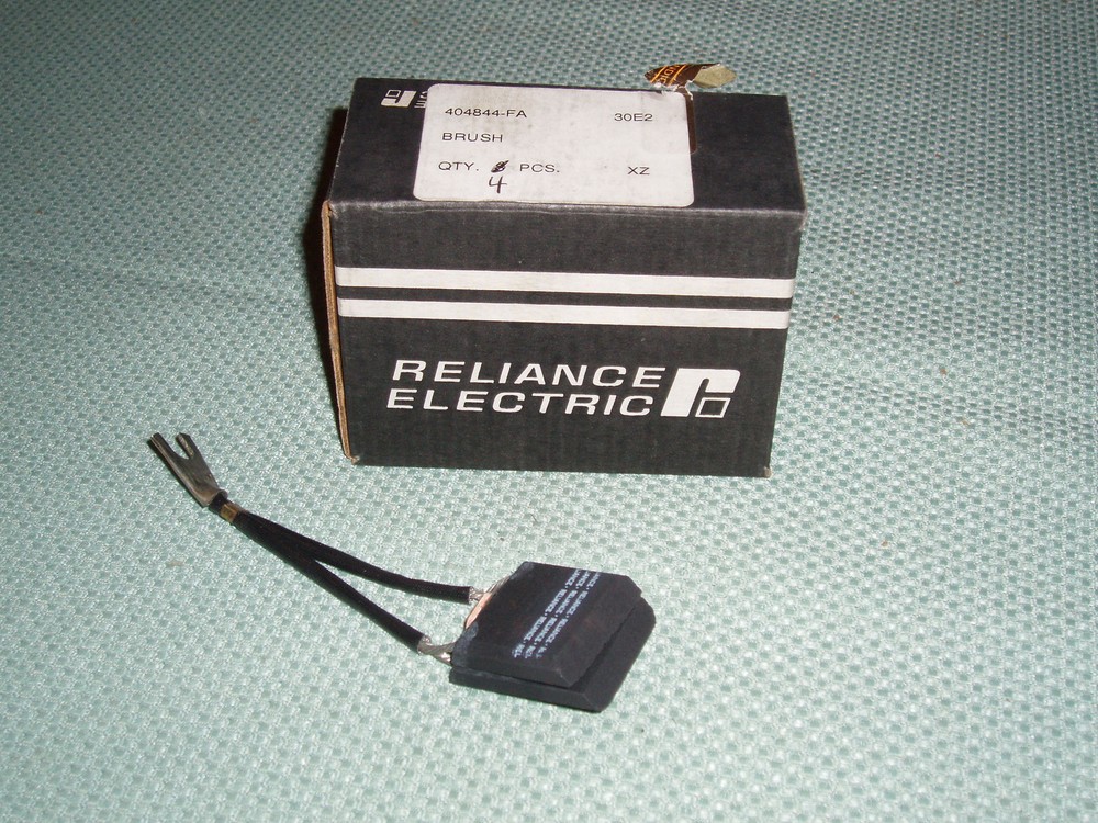 Reliance Electric 404844-FA, RE44FA Carbon Motor Brush, New, Free Shipping