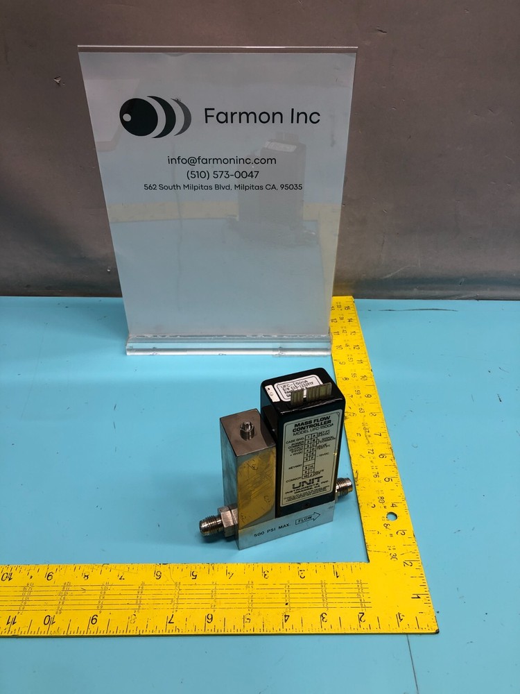 Unit Instruments UFC-1500A Mass Flow Controller, Range: 1 SLM ,Gas N2, 173811