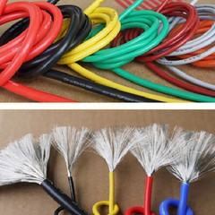 Flexible Silicone Cable 2awg~30awg UL 0.08mm Stranded Hook-up Wire Tinned Copper