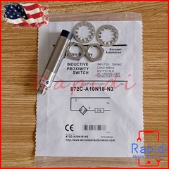Inductive Proximity Sensor Switch For Allen-Bradley 872C-A10N18-N3 872CA10N18N3