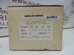 Tycor AGS-1203-X 120V 3AMP 1PH 50/60Hz Transient Voltage Supressor