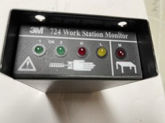 3M 724 ESD Work Station Monitor Kit , w/ Power Supply, 732 Plugin, Usedl