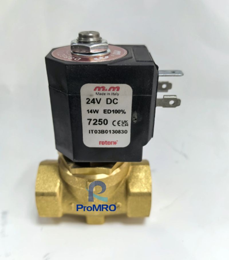 1PC D886DVU 7250 24VDC 10.5mm Zero Pressure Direct Acting Electromagnetic Valve