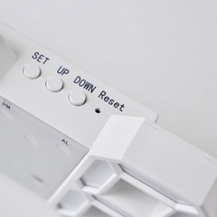 USB Fashion 3D LED Digital Clock Multifunction Electronic Clock Home Decoration