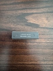 Lot of Vintage IC Chips – Sharp Z80 CPU, Atmel AT28C256 EEPROM, ST M2716 EPROM –