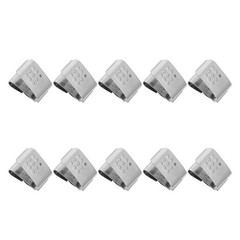 10 Pcs Metal Spring Contact Battery Terminal Springs for Devices Aa Plate