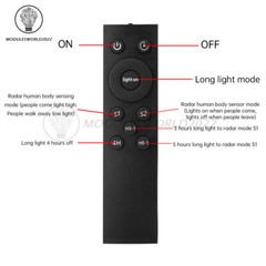 3.2V 3.7V Radar Human Body Sensor Solar Light Circuit Board Driver with Memory