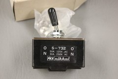 NEW NIKKAI S-732 TOGGLE SWITCH 125-250V