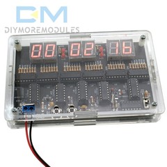 6bit Digital Circuit Clock DIY Electronic Kit Electronic Clock Teaching Practice