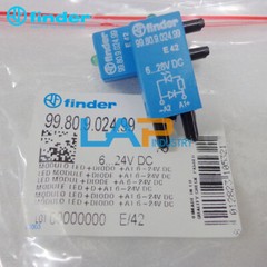 10pcs/pack For Finder 99.80.9.024.99 6… 28VDC diode indicator light protection