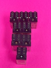 700-HF32A1 ,700-HF32A1-4, QL2N1-A120, LY2N, DPDT, 120VAC, 10A Relays [Lot of 8]