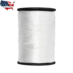 Polyester Pull Tape, 3/4″ x 600′ Mule Tape Flat Rope, 2500 lb Tensile Capacity