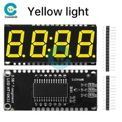 0.56-inch 4-bit 7 Segment LED Display Module Clock Module HT16K33 Driver I2C USA