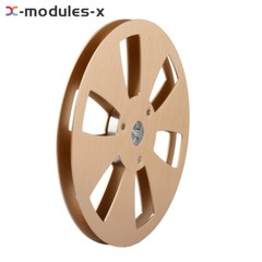 7 Inch Empty Reel 6 Hole Open Reel Sound Tape Reel Opening Machine Part New