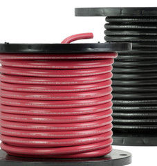USA Battery Cable Marine Grade Tinned Copper 4, 2, 1/0–5, 10, 15, 50FT & 100 FT