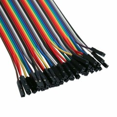 40 Dupont Jump Wire M-F M-M F-F Jumper Breadboard Cable Lead 10cm 21cm 30cm
