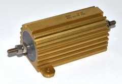 Dale 100W, .5Ω, 1% Aluminum Housed Resistor *Used* RH-100