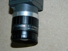 Hitachi KP-M32AN Industrial Vison Camera & Fujinon F7 1:1.4/16mm HF16HA-1B Lens