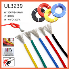 Flexible Silicone Wire Cable 30/28/26/24/22/20/18/16/14 AWG Various Colours