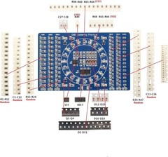DIY SMD SMT Welding Practice Board EK7028 – Essential Training for Beginners