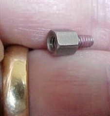 Lot 100 Stainless Steel Standoffs #4-40 x 3/16 Spacers Jackscrews Circuit Board