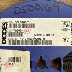 600+pcs DFLS160-7 DIODES Inc. POWERDI123 160 DFLS160 bin4