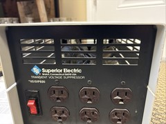 Superior Electric 6 Outlet Transient Voltage Suppressor TVS151P6DU 15Amp Surge