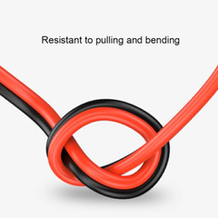2-Core RVB Red And Black Twin Cable Camera LED Wire Parallel Flexible Cable PVC