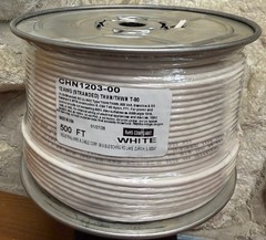 500 FT THHN/THWN WIRE. 12AWG STR BC 600 VOLT. MADE IN USA. 5 COLORS AVAILABLE