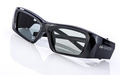Hi-SHOCK® 3D Glasses BT Pro “Black Diamond” | for Samsung, Sony HD / 4K TV Black
