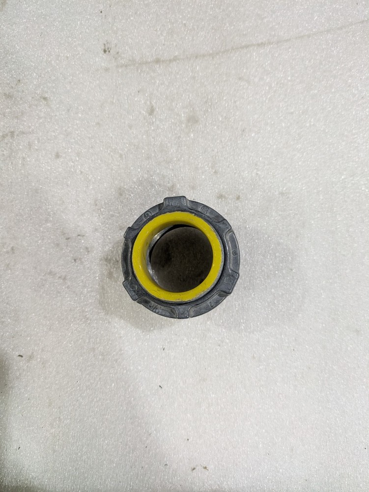 Metal Conduit Bushing Insulated Throat Connector Threaded Locknut Electrical Hub