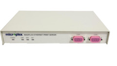 MICROPLEX M202PLUS ETHERNET PRINT SERVER 97-218-100 USED WORKING CONDITION